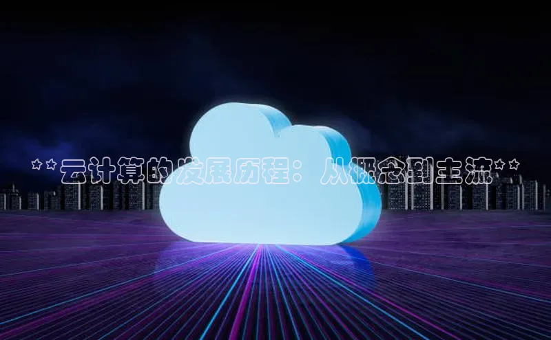 jinnian金年会登录入口挪威主权基金**云计算的发展历程：从概念到主流**