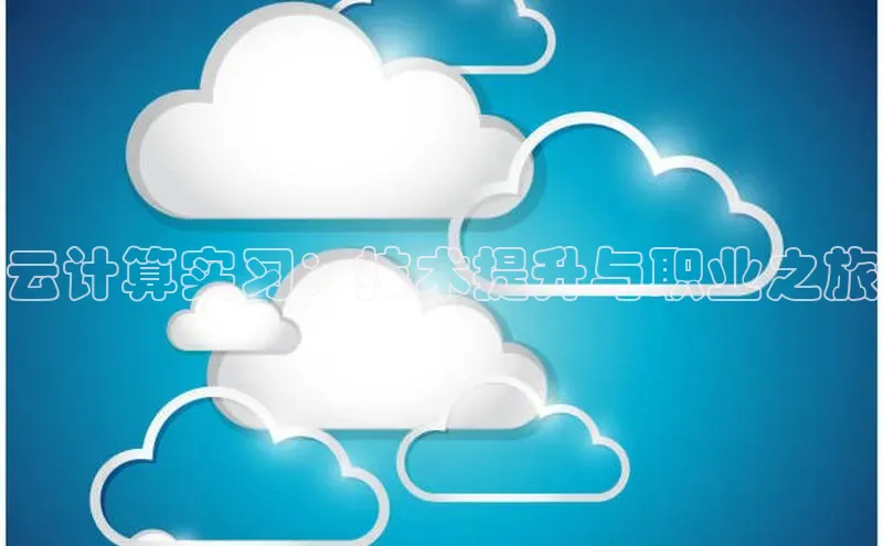 jinnianhui金年会登录入口中文在线云计算实习：技术提升与职业之旅