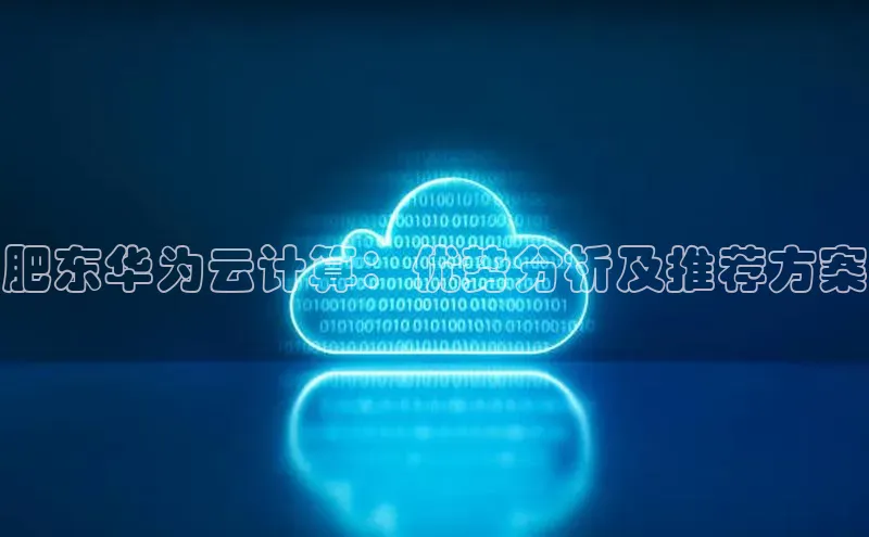 金年会体育百度 H5肥东华为云计算：优势分析及推荐方案